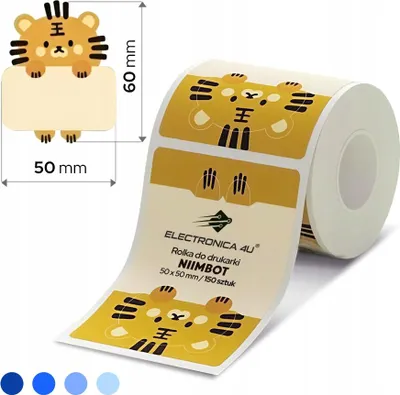 Obrázek produktu pro Samolepicí štítky termální nálepky Niimbot B1 B4 B21 B3S B31 50x60