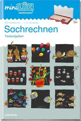 Produktbild von LÜK mini. Sachrechnen 1. Textaufgaben. Klasse 1/2