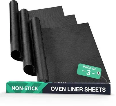 Produktbild von Wiederverwendbare Antihaftbeschichtung Backofenfolie 500x400mm Set