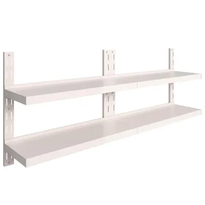 Produktbild von VidaXL 3055899, Edelstahl, 80 kg, 2000 mm, 300 mm, 2 Stück(e)
