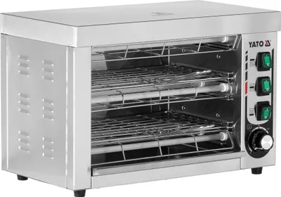 Produktbild von Gastro Salamander, Ofen, Quarzgrill, Überbackgerät 3000W 490x300x330mm