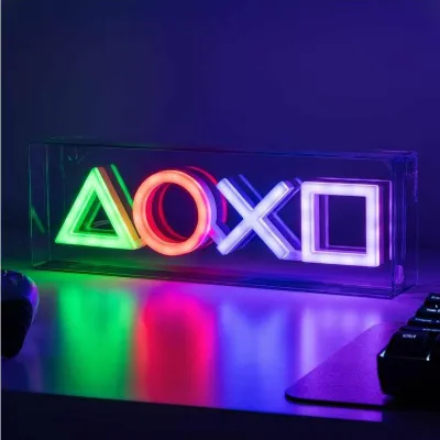 Immagine prodotto di Paladone Playstation LED Neon Luce mensola LED