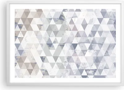 Produktbild von Gerahmtes Poster - Weißer Rahmen - Abstraktion modern - 70x50 cm - Wand Bild - Wanddeko - Wandbilder - Kunstposter - Wandposter - Bilderrahmen - Bilder - Kunstdruck - Wandbild - P2WAA70x50-4075