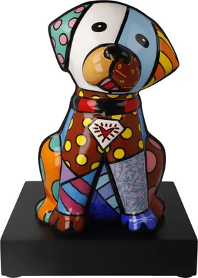 Image de Figurine 29,5 cm Romero Britto Baby Blue - Pop Art