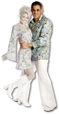 Produktbild von Männer Hippie Hemd blau XXL