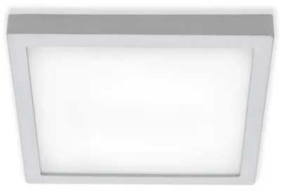 Produktbild von LED Aufbauleuchte Deckenlampe 21 W Quadratisch 4000K Chrom-Matt Briloner