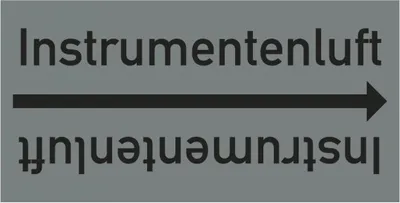 Produktbild von Dreifke® Rohrleitungsband Instrumentenluft, DIN 2403, ab Ø 15mm, grau/schwarz...