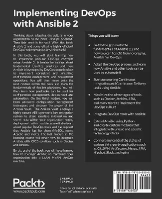Produktbild von Implementing DevOps with Ansible 2