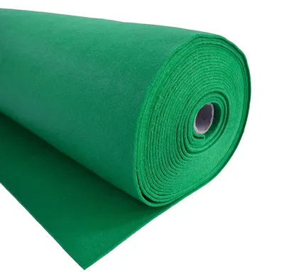 1m Bastelfilz waschbar Meterware Filz 90cm x 1,5mm seegrün