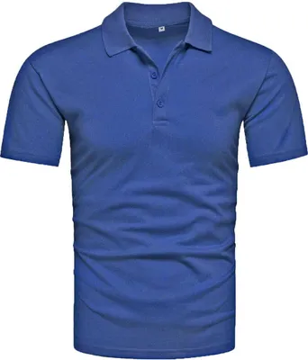 Produktbild von Recea Herren-T-Shirt mit Kragen Witi himmelblau M