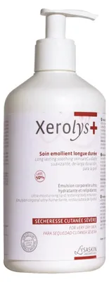 Zdjęcie produktu dla Lab Lysaskin, Xerolys+, mocznik, emolienty, emulsja do ciała, do twarzy i ciała, na dzień, 200 ml