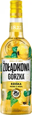 Obrázek produktu pro "Likér Zoladkowa Gorzka QM – hruškový mátový likér (0,5L)"