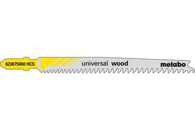Produktbild von Metabo 25 Stichsägeblätter universal wood 91 mm/progr.
