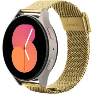 Image de Bracelet SilkSteel pour Samsung Galaxy Watch 20mm, gold