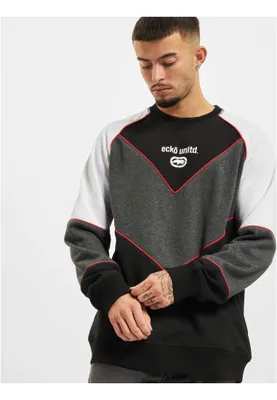Obrázek produktu pro Pánská mikina Ecko Unltd Bendigo Crewneck black/anthracite/white - S