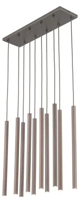 Produktbild von Pendelleuchte Metall G9 H: max. 115 cm Braun länglich Modern
