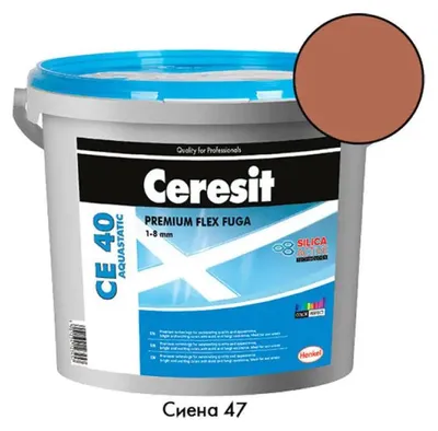 Obrázek produktu pro Fugovací Směs Ceresit Ce 40 Siena, 47
