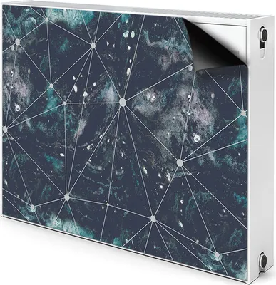 Produktbild von Magnet Heizkörperabdeckung Heizkörperverkleidung Verkleidung Abdeckung 100x60 cm - Nachthimmel