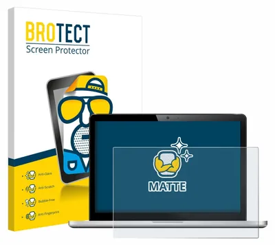 Produktbild von BROTECT Schutzfolie für Notebooks mit 39.6 cm (15.6 Zoll) Displays 345 x 194 mm matt entspiegelt