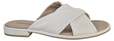 Produktbild von Caprice Nappa white Pantolette Weiß : 38