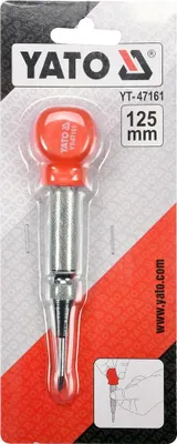 Obrázok produktu pre Yato YT-47161, Oceľ, popúšťaná oceľ, Oranžová, Strieborná, Oranžová, 125 mm, 1 kusov