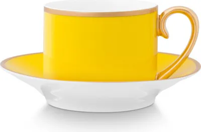 Produktbild von PIP STUDIO Chique Espressotasse m.U. gold-gelb 120ml