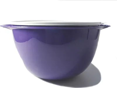 Obrázok produktu pre TUPPERWARE miešacia misa Maximilian 10 L lila miska peng Partybombe šalátový bar + SPÜLTUCH