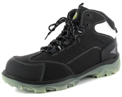 Produktbild von Wica Sicherheits Stiefel S3 in Übergrößen Schwarz 33139 große Herrenschuhe