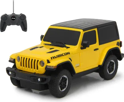 Produktbild von Jeep Wrangler JL 1:24 gelb 27MHz