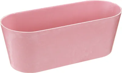 Produktbild von Pflanzschiffchen Rosa Oval - 3er Set Blumendeko 27×11×10 cm, 3 Stück