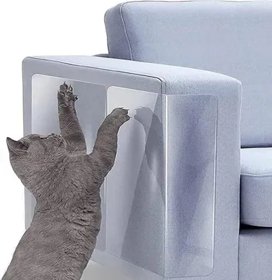 Produktbild von Anti-Kratz-Schutzfolien - Anti-Kratz Katzen - Anti-Kratz - Möbelschutz für Katzen - Anti-Kratz Folien für Katzen - Kratzschutz Folien für Katzen