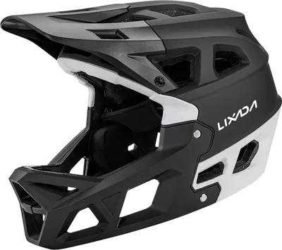 Produktbild von Kask rowerowy LIXADA, kask na rower górski, kask na rower terenowy, z raportem z testów bezpieczeństwa EN1078, rozmiar L (36,8 x 24,6 x 28 cm/14,5 x 9,7 x 11 cali)