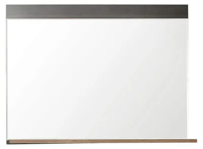 Image de trendteam Garde-robe miroir Indy gris graphite Matera NB/ 90 x 69 x 16 cm