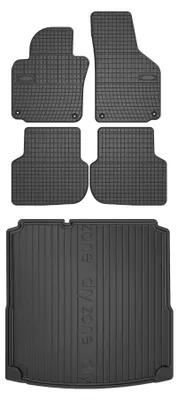 Immagine prodotto di Tappetini gomma + baule DryZone per Volkswagen Jetta VI 2014-2018 5 pezzi