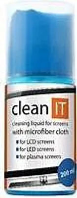 Image de CLEAN IT Čistící roztok na obrazovky 200ml s utěrkou ve víčku