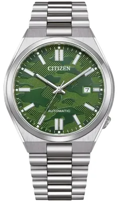 Produktbild von Citizen Tsuyosa NJ0159-86X Automatik Armbanduhr Grün