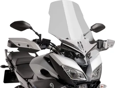 Produktbild von Puig Touring Yamaha Mt-09 Tracer Windschutzscheibe Grau  Grau One Size