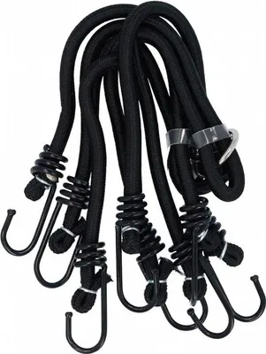 Produktbild von Famanu Bagagebinder Elastisch mit 8 Haken - Verstellbar von 30 bis 55 cm