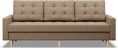 Produktbild von Sofa 3-Sitzer  mit Schlaffunktion, Braun