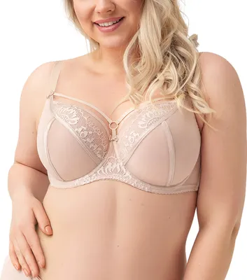 Produktbild von Gorsenia Damen Soft BH Softschale Bügel große Größen K496 Paradise , Beige, 100D