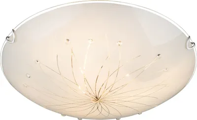 Produktbild von Globo Lighting Deckenleuchte Metall weiß, 3x E27 ILLU