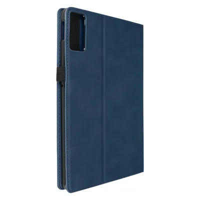 Image de Etui pour Xiaomi Redmi Pad SE, compartiments et fonction support, bleu foncé