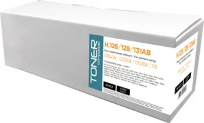 Obrázok produktu pre Toner kompatibilný s H.125/128/131AB, CF210A, čierny, 2200str., pre HP LaserJet Pro 200 M276n, M276nw,, N H.125/128/131AB