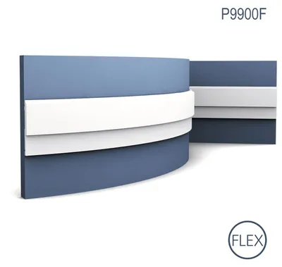 Produktbild von Orac Decor P9900F LUXXUS flexible Stuck Leiste Wandleiste Friesleiste Profil 2 m