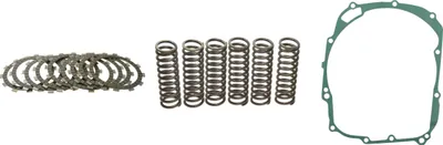 Image de Kit d'embrayage pour Yamaha FZR 750 R OW01, année de fabrication 1989-1992 : disques d'embrayage, ressorts d'embrayage et joint de couvercle d'embrayage de la marque pamoto - Neuf