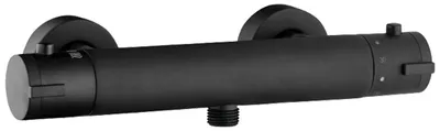 Image de Oneo mitigeur douche thermostatique noir Essebagno