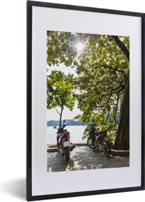 Produktbild von MuchoWow® MuchoWow® Gerahmtes Poster Strand in Hoi An Vietnam 40x60 cm - Poster mit zchwarzem Bilderrahmen - Poster in Rahmen