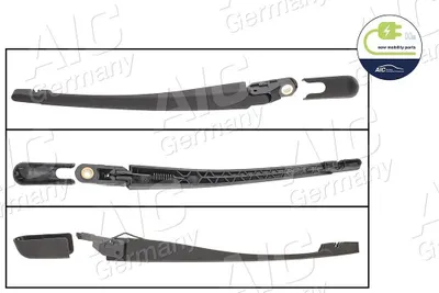 Produktbild von AIC 53208 Wischerarm Scheibenwischerarm Hinten passend für PEUGEOT 206 Schrägheck (2A/C) 355mm