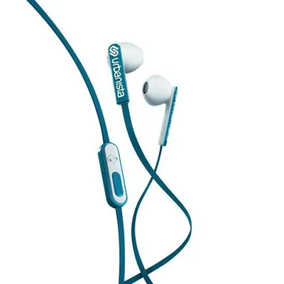 Produktbild von Urbanista San Francisco, Kabelgebunden, 20 - 20000 Hz, Anrufe/Musik, 16 g, Kopfhörer, Blau, Weiß