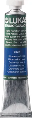 Productafbeelding van 3X Lukas 1048891 Temperafarbe 20mm sort 12St